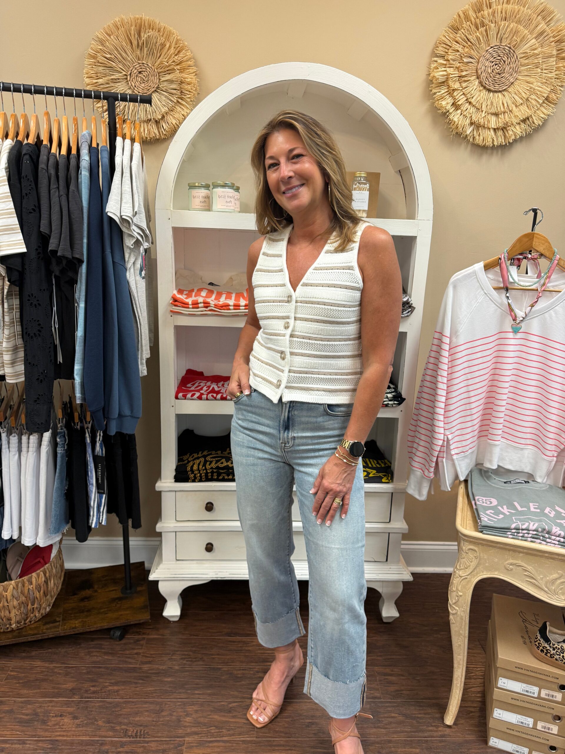 Vintage Wash Cuffed Ella Jean