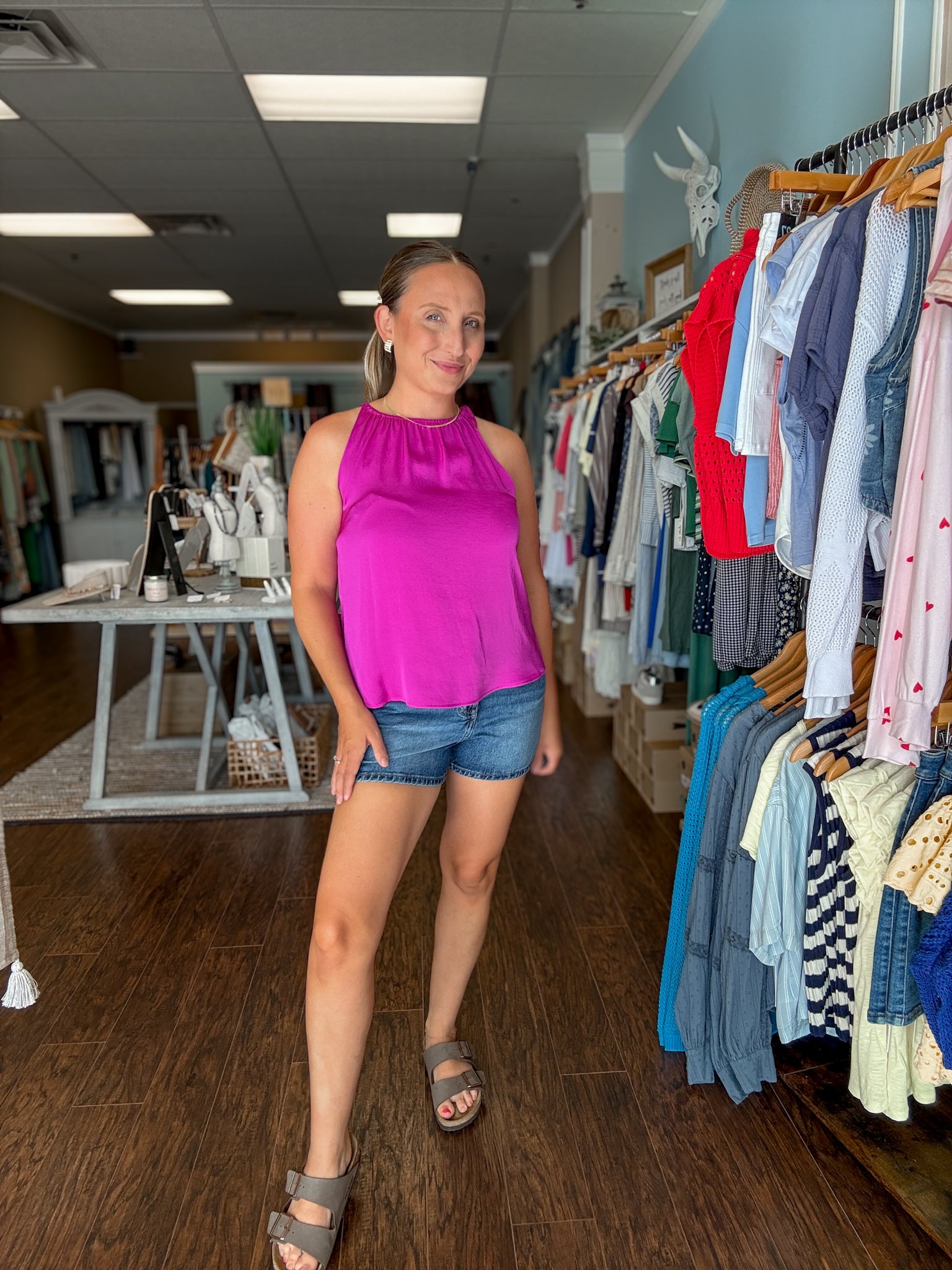 Blue Hint Darling Short