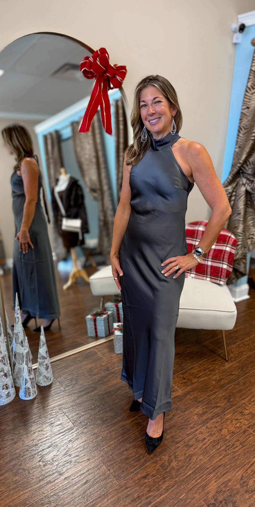 Dark Slate Lara Dress