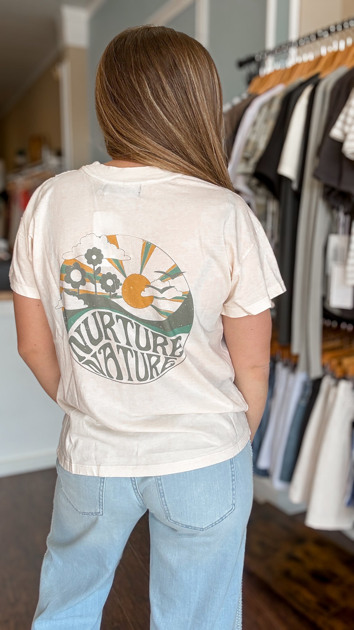 Nurture Nature Graphic Tee