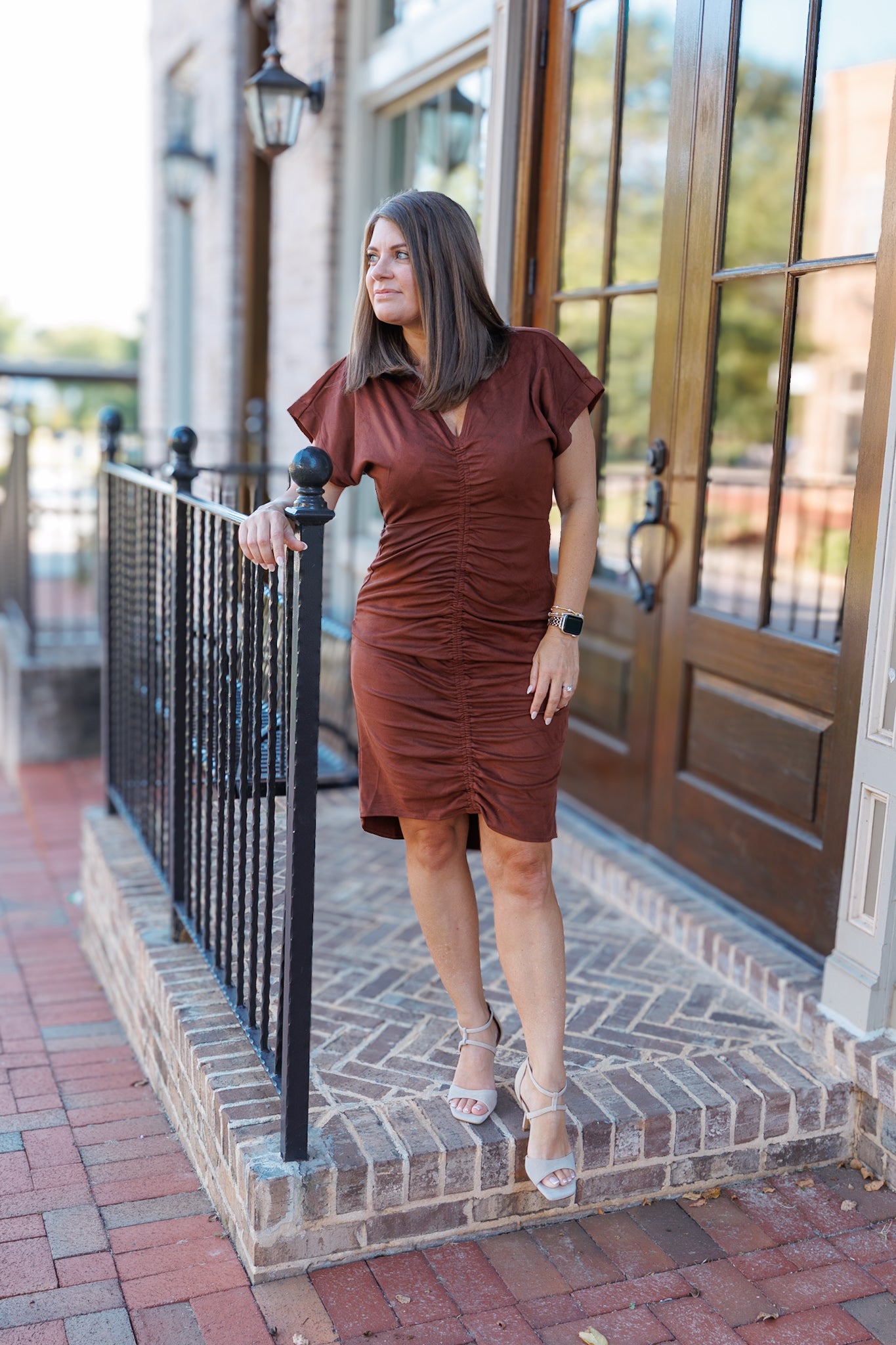 Dark Fig Aimee Dress