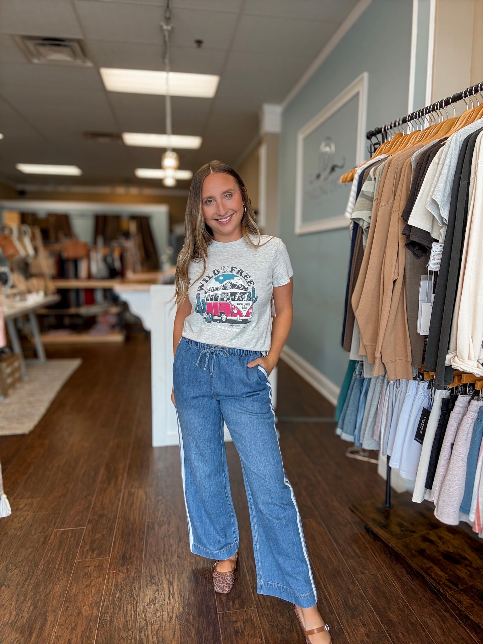 Wild & Free Van Graphic Tee